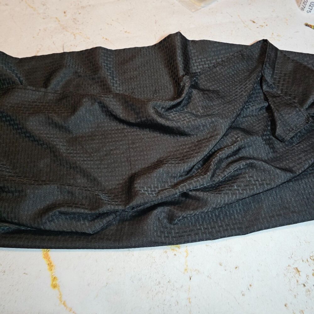 Mainstays Black Tablecloth 52x70 Rectangle Textured Vendor Event Table Cover